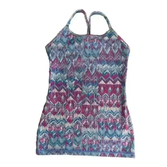 IvIvva By Lululemon Girl's Pink/Purple/Blue Girls Tank SIZE-14 - Picture 1 of 4